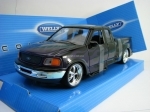  Ford F-150 Pick Up 1999 Black tuning 1:24 Welly 
